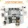 Keezi 112cm Wooden Pretend Kitchen Playset with Sink Stove Microwave and Storage Grey and White for Kids