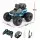 Keezi 1:16 Scale Amphibious Remote Control Car Boat 2.4GHz 4WD with Water Spray and Wristband Controller Blue
