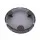Keezi Kids Outdoor Sandpit 121cm Round Sandbox with 3 Built-In Seats, Liner and Cover for Backyard Play Brown
