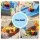 Keezi 2-in-1 Kids Sandpit Water Table Working Excavator Digger Sensory Play Table with 8 Accessories