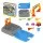 Keezi 2-in-1 Kids Sandpit Water Table Working Excavator Digger Sensory Play Table with 8 Accessories