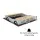 Keezi Wooden Car Sandpit 120cm Kids Sandbox with Steering Wheel Bench Seats Bonnet Storage Ground Sheet