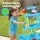 Keezi Kids 4-Tier Sand and Water Table Playset – EN71 Certified, Non-Toxic, Multicolour Fun with Accessories for Ages 3+