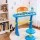 Keezi Kids 37-Key Piano Keyboard Set: Electronic Musical Instrument with Stool, Mic, LED Lights & More for Ages 3+