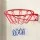 Everfit 45cm Basketball Hoop Rim with Tough Steel Frame, Weather-Resistant Nylon Net - Easy Assembly for Outdoor Fun