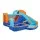 AirMyFun Kids Inflatable Water Slide Park and Jumping Castle, 382x381cm, PVC, Trampoline, Water Cannon, Ages 3+