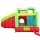 Doctor Dolphin Kids Inflatable Water Slide Park - 575x445cm, PVC, 2 Slides, Trampoline, Climbing Wall & Water Cannon