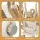 Keezi 3-IN-1 Kids Slide Swing Set with Basketball Hoop, Beige - Durable 160cm Outdoor Playground, EN71 Approved