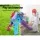 Keezi 100cm Kids Slide Set with Basketball Hoop, Non-Toxic Plastic, Easy Assembly, Indoor/Outdoor Playground Toy