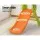 Keezi Panda Kids Slide & Basketball Hoop Set, 100cm, Eco-Friendly Non-Toxic PE, Indoor/Outdoor, Easy Assembly, Orange