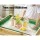 Keezi Kids Wooden Sandpit & Water Table Set - Durable Fir Wood, Eco-Friendly, 101cm, Outdoor Play for Ages 3+