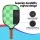 Everfit Fibreglass Pickleball Paddle Set 2PCS with 4 Balls & Bag, 40cm Tournament Size, Lightweight & Durable