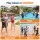 Keezi Kids Water Gun 600cc Large Capacity Water Blaster Toy for Pool Beach and Backyard Play Blue
