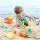 Keezi Kids Sand & Water Table Set - 16pc Kit with Sand Truck, Windmill, Bucket, Shovel - Safe, EN71 Certified, Ages 3+