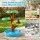 Keezi 62cm Tree Water Table and Sand Play Set with Shovels Moulds Multicolour Outdoor Kids Toy for Sand and Water Play