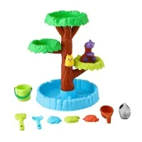 Keezi 62cm Tree Water Table and Sand Play Set with Shovels Moulds Multicolour Outdoor Kids Toy for Sand and Water Play