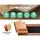 Keezi Kids Wooden Sandpit Sandbox - 90cm, Foldable Seats, Safe Firwood, Outdoor Play, Durable & Easy Assembly