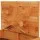 Keezi Kids Wooden Sandpit with Cover, Funnel & Benches - 120cm Outdoor Sandbox, Treated Firwood, EN71 Certified