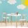 Keezi 3PCS Kids Table and Chairs Set - Birch Plywood, Non-Toxic Finish, 30kg Table/50kg Chair Capacity, Easy Clean