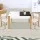 Keezi 3PCS Kids Table & Chairs Set - Eco-Friendly MDF & Pine, Chalkboard Desk, Storage Compartments, EN71 Certified