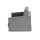 Keezi Kids Sofa 2 Seater - Grey Velvet Flip Open Couch with Timber Frame, Comfortable Sponge Padding, Compact Design
