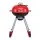 Keezi Kids Pretend BBQ Play set with Simulated Charcoal Lights Play Food Wheels Multicolour Role Play Toy
