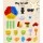 Keezi Kids Sand & Water Table Play Set - EN71 Certified, Non-Toxic, 53x53x72cm, Lightweight, Eco-Friendly, Ages 3+