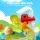 Keezi Kids Pretend Play Kitchen Sink with Faucet & Fishing Toys, Multicolour, 46x28x23cm, Educational Fun for Ages 3+