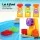 Keezi Kids Sand & Water Table Play Set - EN71 Certified, Non-Toxic, 26-Piece Outdoor Fun with Adjustable Umbrella