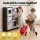 Keezi Wooden Kids Kitchen and BBQ Playset 86x30x80cm with Fridge Oven Sink Stove and Accessories 3+ Years