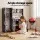 Keezi Wooden Kids Kitchen and BBQ Playset 86x30x80cm with Fridge Oven Sink Stove and Accessories 3+ Years