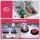Keezi Kids Kitchen Playset - 2-Piece Wooden, 100CM Pink, Realistic Sounds & Lights, Complete with Fridge & Coffee Maker