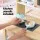 Keezi Kids Wooden Kitchen Play Set - 80CM Blue | Sturdy MDF & Solid Wood, Non-Toxic, Interactive, Includes Accessories