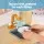 Keezi Kids Wooden Kitchen Play Set - 80CM Blue | Sturdy MDF & Solid Wood, Non-Toxic, Interactive, Includes Accessories