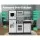 Keezi Kids Wooden Kitchen Play Set - Pretend Cooking Toys with Stove, Fridge & Storage, Dark Brown, 86x30x80cm