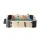 Portable Mini Soccer Table Foosball Game - MDF Frame, Anti-Slip Handles, Chrome Rods, 41x32x9.5cm, Ages 3