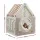 Keezi Kids Play Tent Playhouse Castle with Floor Mat, HDPE Panels, Breathable Curtains, 85x85x113cm, Indoor Outdoor