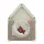 Keezi Kids Play Tent Playhouse Castle with Floor Mat, HDPE Panels, Breathable Curtains, 85x85x113cm, Indoor Outdoor