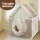 Keezi Kids Play Tent Playhouse Castle with Floor Mat, HDPE Panels, Breathable Curtains, 85x85x113cm, Indoor Outdoor