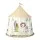 Keezi Kids Play Tent Playhouse Castle with Window Flag Carry Bag Multicolour 121 x 100 x 133 cm for 3-6 years