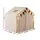 Keezi Kids Play Tent with Star Lights Flag Banner Indoor Playhouse 144cm x 95cm x 130cm for 3–4 Children