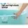 Keezi Kids Ball Pit 90x30cm Ocean Foam Play Pool - Safe, Non-Toxic, Easy-Clean Design with 200 Smooth Balls, Ages 3-8