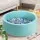 Keezi Kids Ball Pit 90x30cm Ocean Foam Play Pool - Safe, Non-Toxic, Easy-Clean Design with 200 Smooth Balls, Ages 3-8