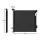 Keezi Retractable Safety Gate 140cm Black Baby and Pet Barrier for Doorways and Stairs
