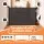 Keezi Retractable Safety Gate 140cm Black Baby and Pet Barrier for Doorways and Stairs