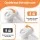 Keezi Retractable Safety Gate Baby Gate Pet Fence 140cm White for Stairs and Doorways