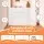 Keezi Retractable Safety Gate Baby Gate Pet Fence 140cm White for Stairs and Doorways