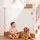 Keezi Retractable Safety Gate Baby Gate Pet Fence 140cm White for Stairs and Doorways