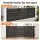 Keezi Retractable Safety Gate Baby Pet Barrier Up to 400cm Black
