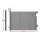 Keezi Retractable Safety Gate Baby Gate Extends to 400cm Grey with One-Handed Indoor Outdoor Use